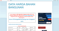 Desktop Screenshot of dataharga.blogspot.com