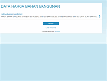 Tablet Screenshot of dataharga.blogspot.com