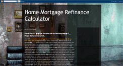 Desktop Screenshot of mm-homemortgagerefinancecalculator.blogspot.com