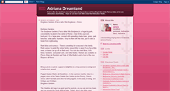 Desktop Screenshot of adrianaholiday.blogspot.com