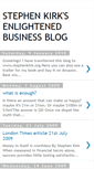 Mobile Screenshot of enlightened-business.blogspot.com