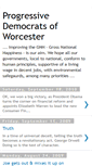 Mobile Screenshot of progressivedemocratsofworcester.blogspot.com
