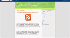 Desktop Screenshot of ccvlearningtech.blogspot.com