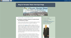 Desktop Screenshot of pastorhenriquebraga.blogspot.com