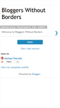 Mobile Screenshot of bloggerswithoutborders.blogspot.com