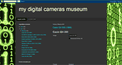 Desktop Screenshot of digicam-museum.blogspot.com