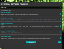 Tablet Screenshot of digicam-museum.blogspot.com