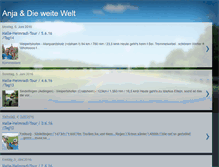Tablet Screenshot of anjaunddieweitewelt.blogspot.com