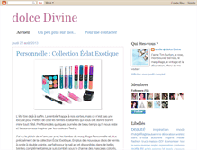 Tablet Screenshot of dolce-divine.blogspot.com