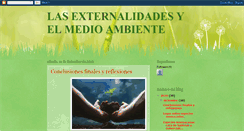 Desktop Screenshot of lasexternalidadesyelmedioambiente.blogspot.com
