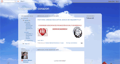 Desktop Screenshot of nazarenojn.blogspot.com