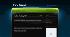 Desktop Screenshot of iflowrecords.blogspot.com