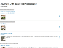 Tablet Screenshot of journeyswithbarefeet.blogspot.com