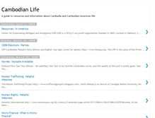 Tablet Screenshot of cambodian-life.blogspot.com