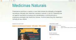 Desktop Screenshot of medicinasnaturais.blogspot.com
