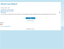 Tablet Screenshot of leebeard.blogspot.com