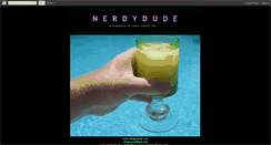 Desktop Screenshot of nerdydude.blogspot.com