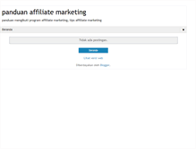 Tablet Screenshot of panduan-affiliasi.blogspot.com