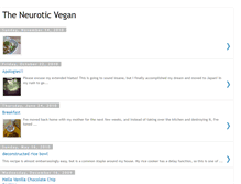 Tablet Screenshot of neuroticvegan.blogspot.com