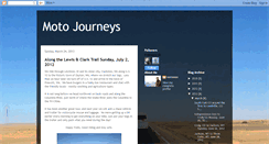 Desktop Screenshot of motojourneys.blogspot.com