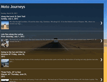Tablet Screenshot of motojourneys.blogspot.com