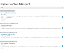 Tablet Screenshot of engineeringyourretirement.blogspot.com