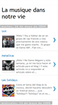 Mobile Screenshot of musiquevie.blogspot.com