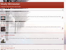 Tablet Screenshot of mostlyminnesotan.blogspot.com
