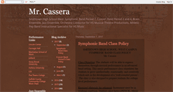 Desktop Screenshot of mrcassera.blogspot.com