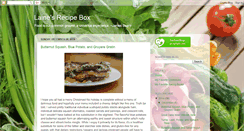 Desktop Screenshot of lainesrecipebox.blogspot.com