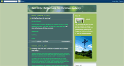 Desktop Screenshot of ggreflections.blogspot.com