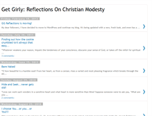 Tablet Screenshot of ggreflections.blogspot.com