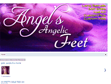 Tablet Screenshot of angelicfeetofangel.blogspot.com