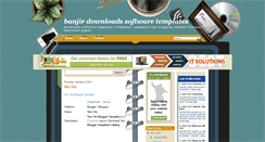 Desktop Screenshot of banjir-downloads-software-templates.blogspot.com