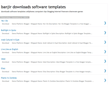 Tablet Screenshot of banjir-downloads-software-templates.blogspot.com