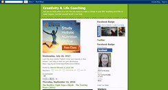 Desktop Screenshot of creativitylifecoaching.blogspot.com