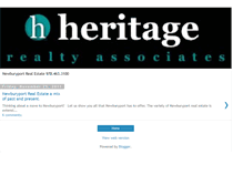 Tablet Screenshot of newburyportrealestatesearch.blogspot.com