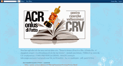 Desktop Screenshot of acr-onlus-appuntamentiacr-onlus.blogspot.com