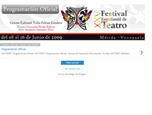 Tablet Screenshot of fesdt-programacion.blogspot.com