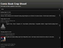 Tablet Screenshot of comicbookcrapshoot.blogspot.com