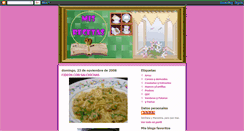 Desktop Screenshot of misrecetas-marijose.blogspot.com