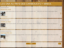 Tablet Screenshot of dnaquebec.blogspot.com