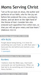 Mobile Screenshot of momsservingchrist.blogspot.com