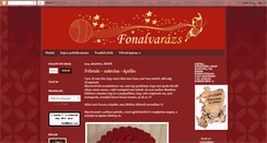 Desktop Screenshot of fonalvarazs.blogspot.com