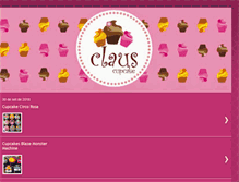 Tablet Screenshot of clauscupcakes.blogspot.com