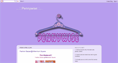 Desktop Screenshot of pennywiseclothing.blogspot.com