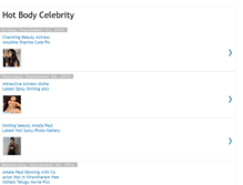 Tablet Screenshot of hotbodycelebrity.blogspot.com