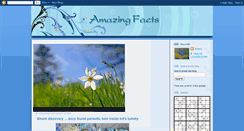 Desktop Screenshot of amazingfacts-sp.blogspot.com