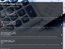 Tablet Screenshot of e-smallbusinessgrants.blogspot.com
