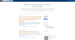 Desktop Screenshot of lenoxmoneysmartkids.blogspot.com